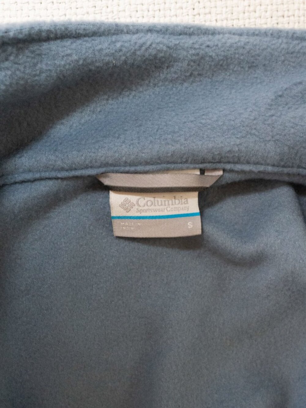 Columbia Steens Mountain 2.0 Fleece Jacket Men S Blue Navy Colorblock Full Zip - Picture 3 of 14